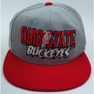 Ohio State Buckeyes NCAA Top of the World Quake Snap Charcoal Adjustable Hat Cap